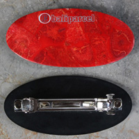 Hai Clip, Made From Resin With Redcoral