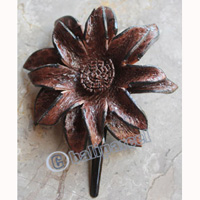 Hair Clip, Made From Snake Skin