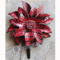 Hair Clip, Made From Snake Skin