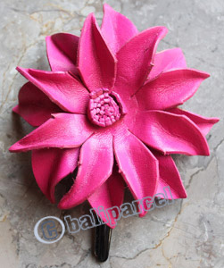 Hair Clip, Made From Leather