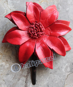 Hair Clip, Made From Leather