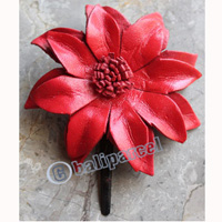 Hair Clip, Made From Leather