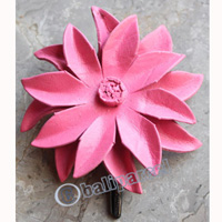 Hair Clip, Made From Leather