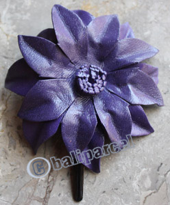 Hair Clip, Made From Leather