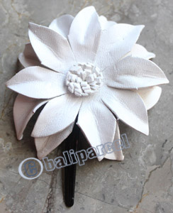 Hair Clip, Made From Leather