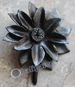 Hair Clip, Made From Leather