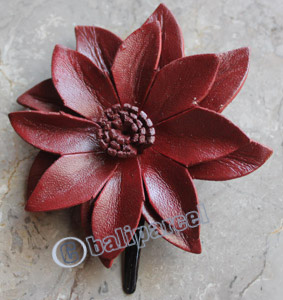 Hair Clip, Made From Leather