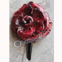 Hair Clip, Made From Snake Skin