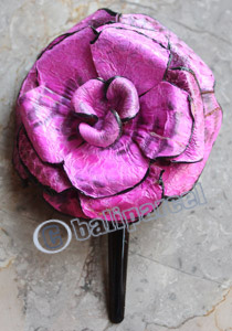 Hair Clip, Made From Snake Skin