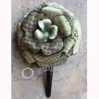 Hair Clip, Made From Snake Skin