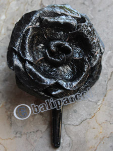 Hair Clip, Made From Snake Skin