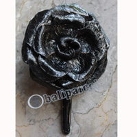 Hair Clip, Made From Snake Skin