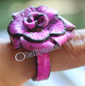 Ring Made From Snake Skin