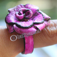 Ring Made From Snake Skin