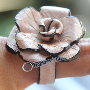 Ring Made From Snake Skin