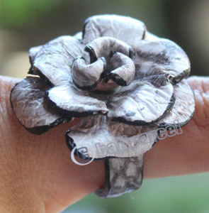 Ring Made From Snake Skin