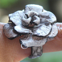 Ring Made From Snake Skin