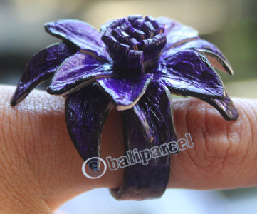 Ring Made From Snake Skin