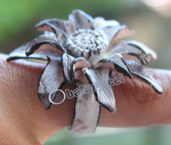 Ring Made From Snake Skin