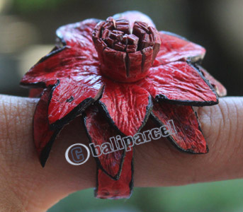 Ring Made From Snake Skin