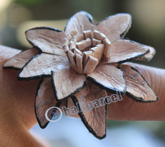 Ring Made From Snake Skin