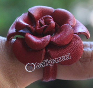 Ring Made From Leather