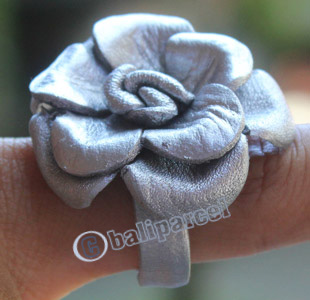 Ring Made From Leather
