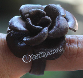 Ring Made From Leather