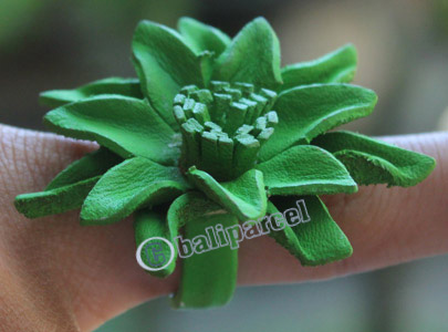 Ring Made From Leather