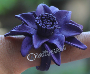 Ring Made From Leather