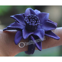 Ring Made From Leather