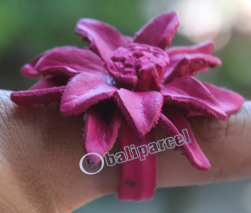 Ring Made From Leather