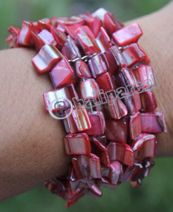 Bracelet, Made From Shell With Metal