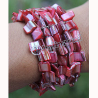 Bracelet, Made From Shell With Metal