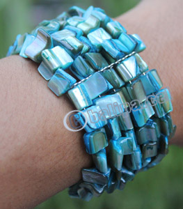 Bracelet, Made From Shell With Metal