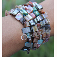 Bracelet, Made From Shell With Metal