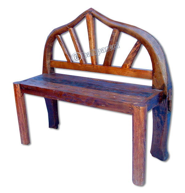 Wooden Bench, Made From Old Teak
