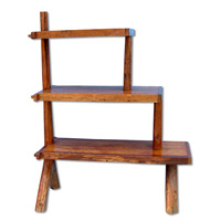 Wooden Rack, Made From Old Teak