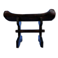 Wooden Console, Made From Old Teak