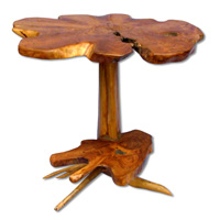 Wooden Table, Made From Old Teak