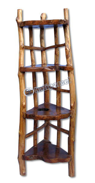 Wooden Rack, Made From Old Teak