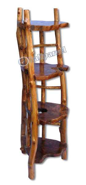 Wooden Rack, Made From Old Teak