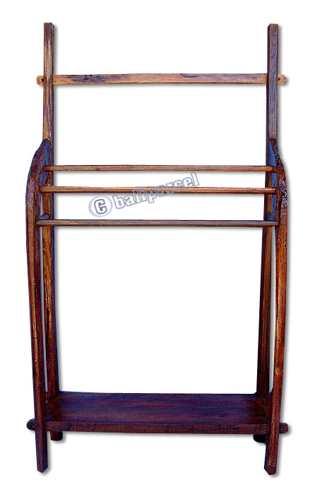 Wooden Console, Made From Old Teak
