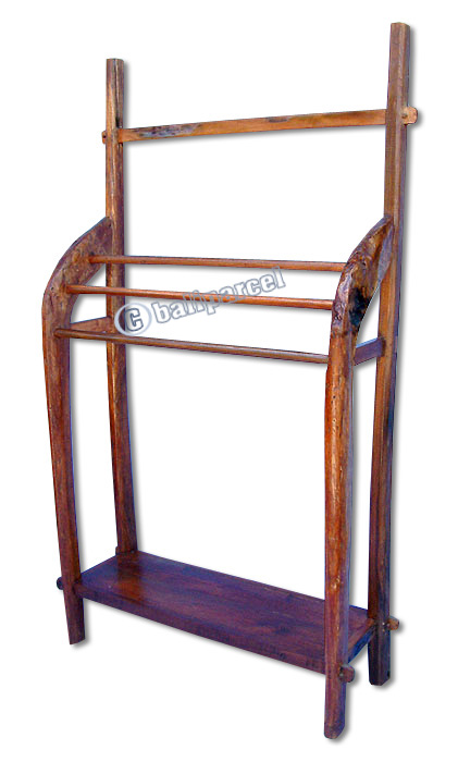 Wooden Console, Made From Old Teak