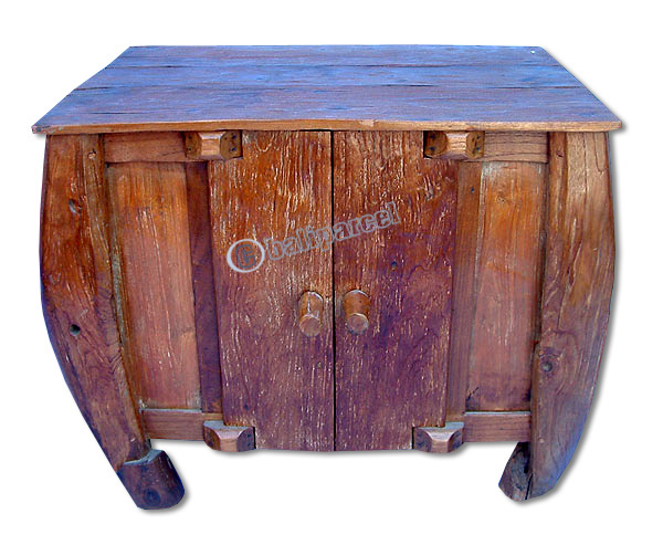 Wooden Cabinet, Made From Old Teak
