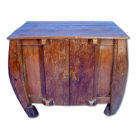 Wooden Cabinet, Made From Old Teak