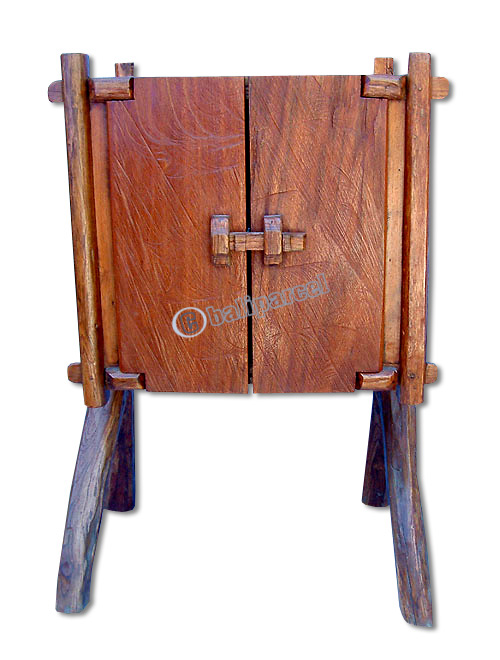 Wooden Cabinet, Made From Old Teak