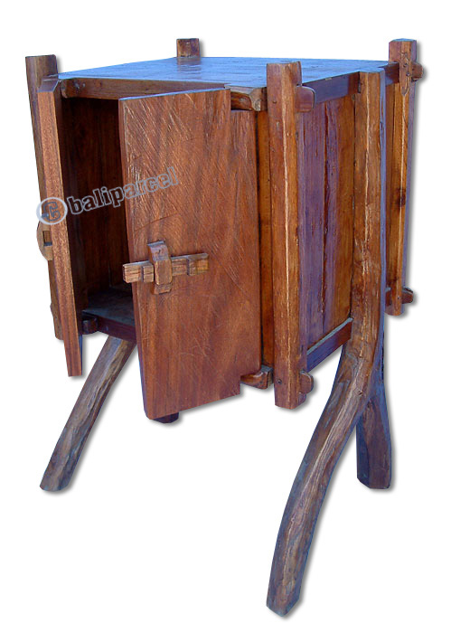 Wooden Cabinet, Made From Old Teak