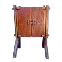 Wooden Cabinet, Made From Old Teak