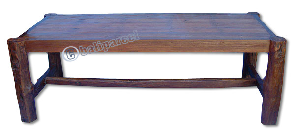 Wooden Table, Made From Old Teak